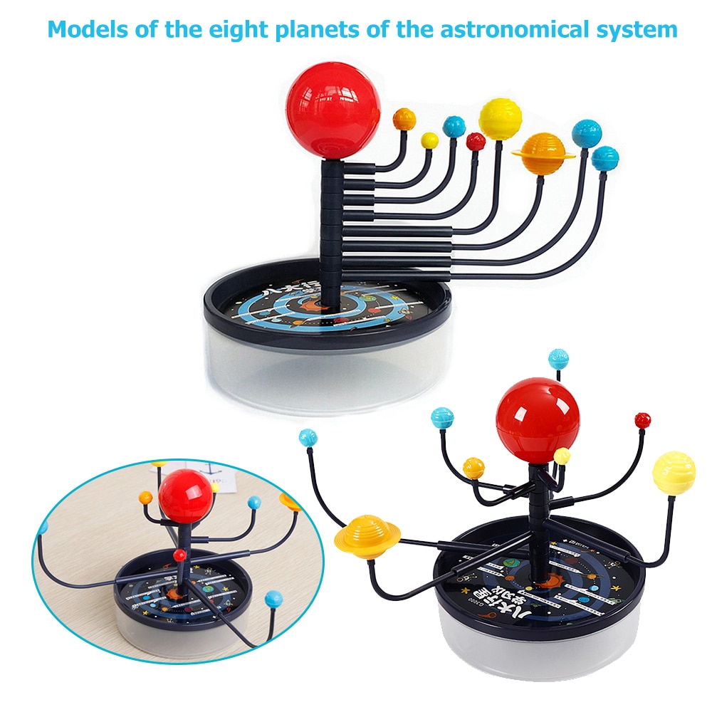 1 Set Zonnestelsel Negen Planeten Planetarium Model Kit Astronomie Science Project Diy Kid Wereldwijd Vroege Onderwijs Voor Kind