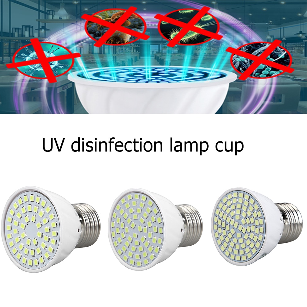 110-120V E27 Led Uvc Sterilisatie Lamp Uv Kiemdodende Desinfectie Light Ozon Kiemdodende Lamp Voor Home Desinfectie lamp