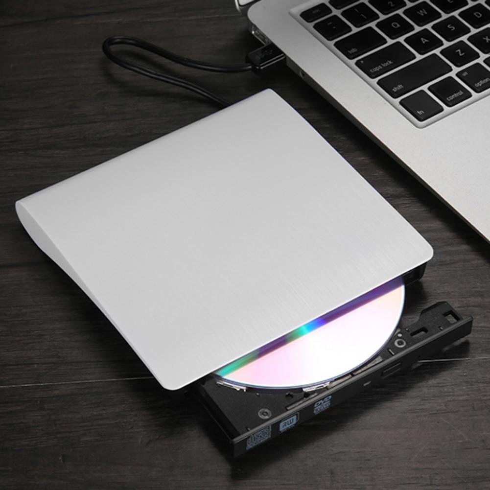 CD-ROM Disk Drive USB 3.0 CD Burner Driver Drive-free Computer ROM External Drive DVD Drive Player Writer Reader for Laptop