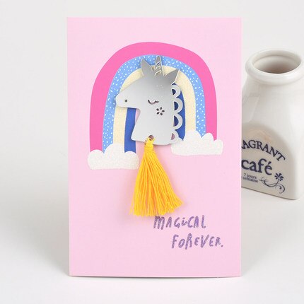 Eno powitanie śliczne lustro ozdoba kartka urodzinowa dla dzieci królowa dziewczyna przestrzeń chłopiec wiadomość kartka urodzinowa: nie.01