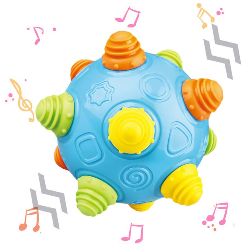 Hæve legetøj baby sanse legetøj musik ryste danse bolde til småbørn sanse bolde til baby børn nyfødte