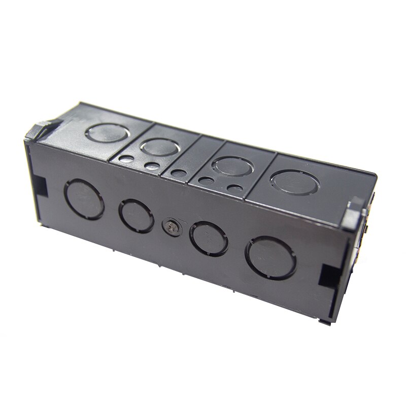 5 PCS 183x62x53mm Wall Plate Wall Mounting Socket Box Internal Cassette PVC Switch Mounting Box Junction Box