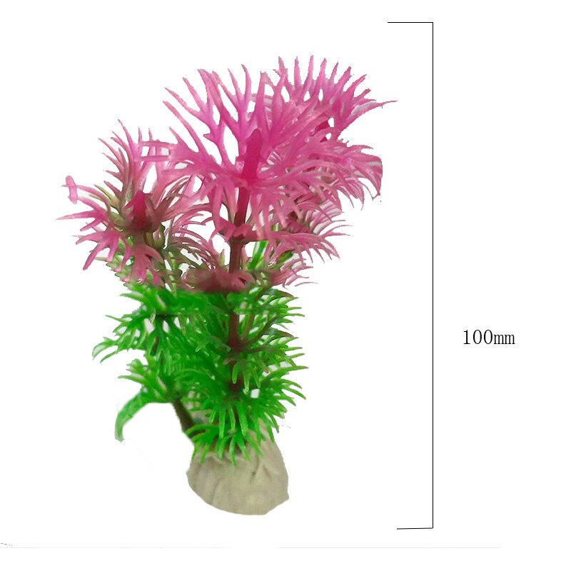Simulatie kunstmatige aquariumplant decoratie aquarium onderwater bloemengras decoratie ornament 12 stijlen optioneel: 04