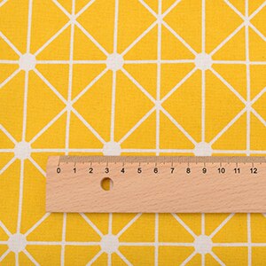 Trykt bomuldshørstof til patchwork quiltning syning gør-det-selv sofa borddug møbelbetræk tissue gardinpose pudestof: A 1 stk 50 x 150