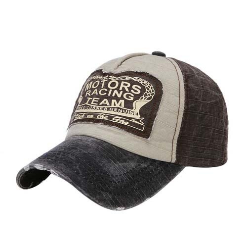 Baseballcaps, verstelbare letters, bedrukte patch-ontwerpen, chique dameszonnescherm, paar zomer, trendy pet, all-match patchwork dames: Marineblauw 1