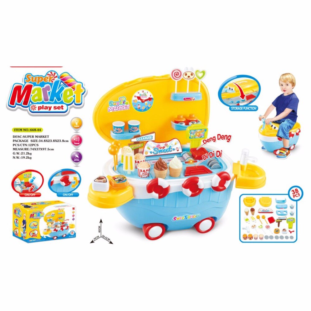 Freies freundlicher paly spiel Super Markt Spielen einstellen-B