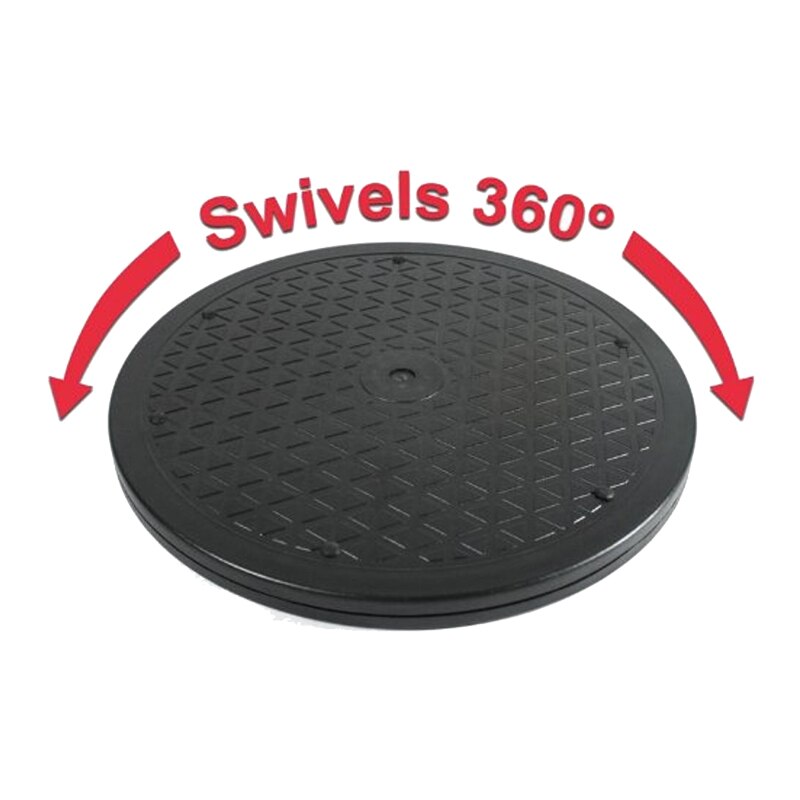 25cm Pottery Wheel, Rotating Swivel Heavy Duty 360 Degree Rotate Turntable Lazy Susan Turnplate for Clay Sculpture Monitor TV