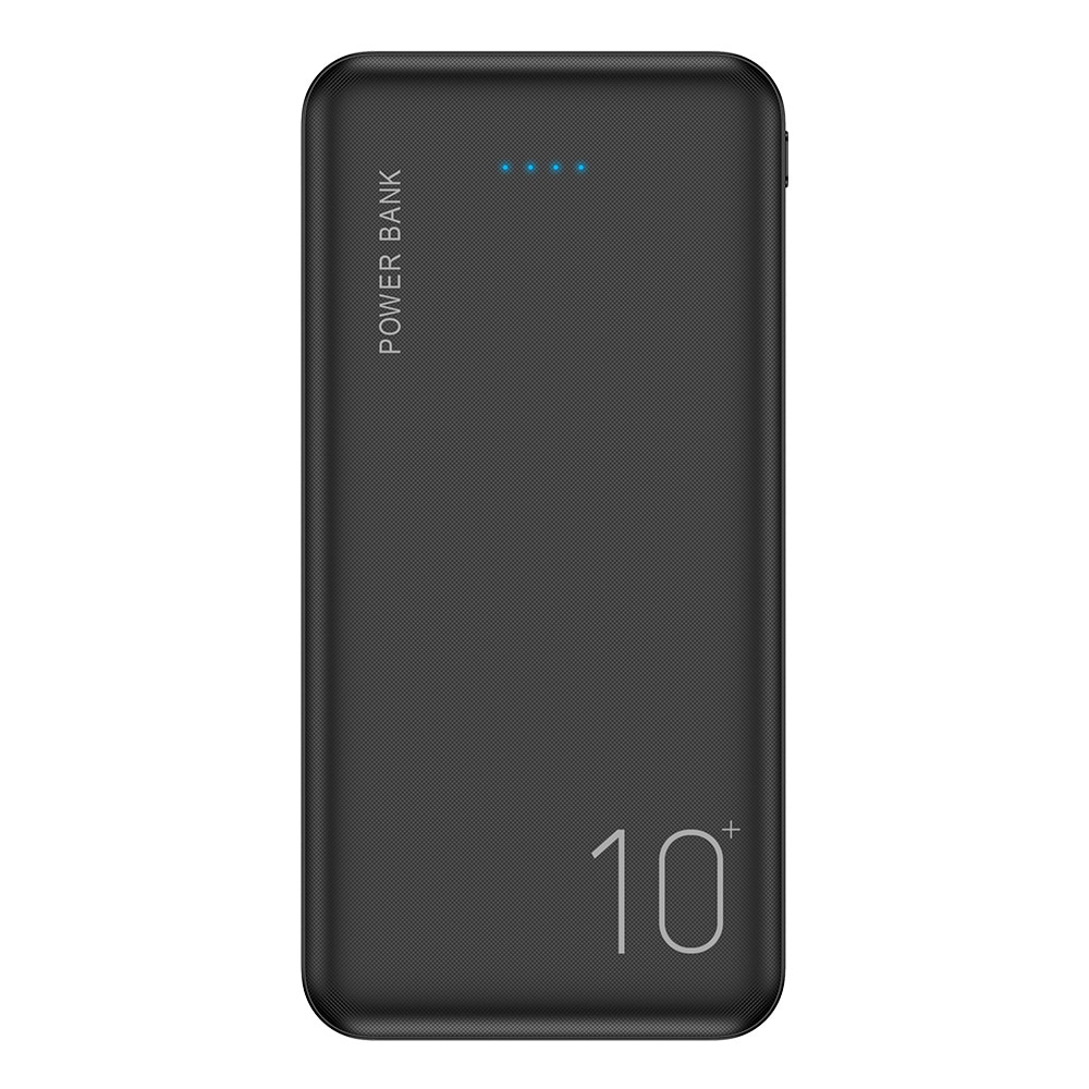 FLOVEME-cargador portátil de 10000 mAh para móvil, batería externa de 10000 mAh para Samsung, Xiaomi mi: Black