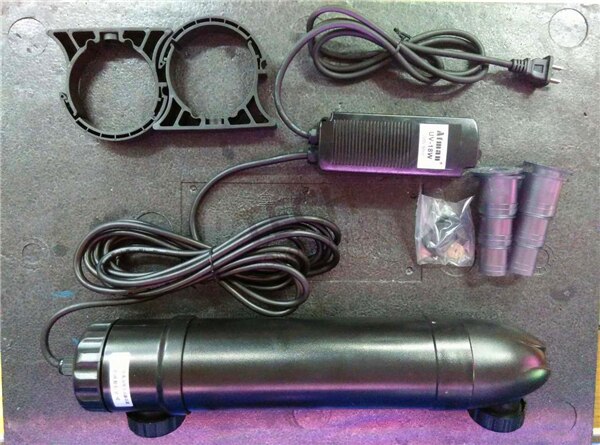 Aquarium UV germicidal lamp fIsh tank UV Sterilizer light clarifier Ultraviolet Sterilizer for Fish Reef Coral Tank Atman