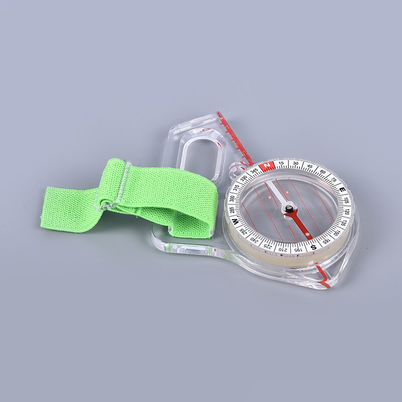 1 Pc Draagbare Kompas Kaart Schaal Kompas Outdoor Professionele Duim CompassDDOD0528