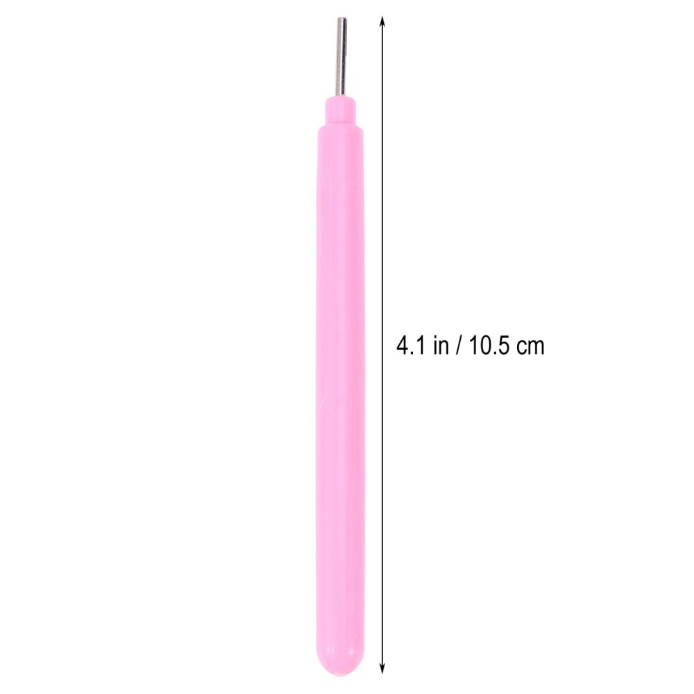 10pcs Paper Quilling Tools Quilling Paper Ramified Pen Papercraft DIY Tool Pen Light Pink