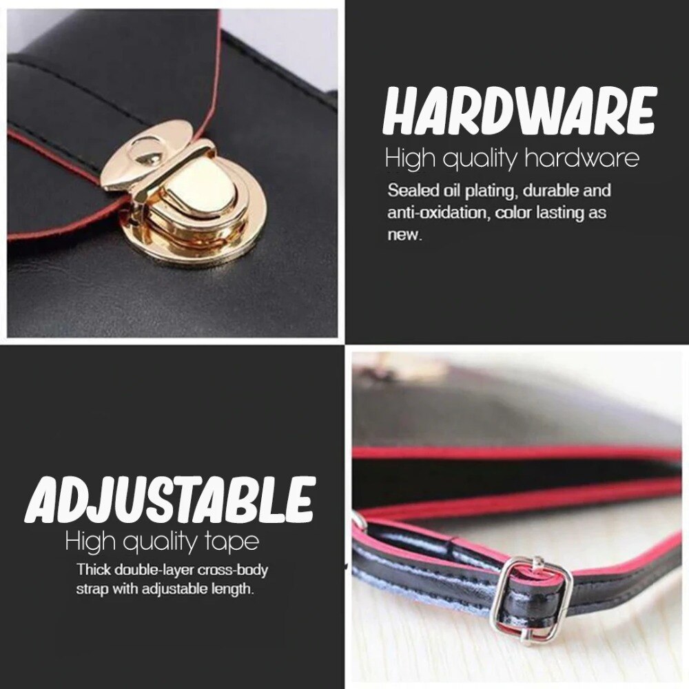 touchable PU Leather Change Bag Wallet Touches Screen Mobile Phone Women bag