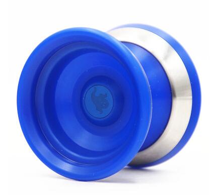 Professional Competition Yoyo - Butterfly Shape - Metal - 5A/3A/1A Tricks - 64.5g: Blue