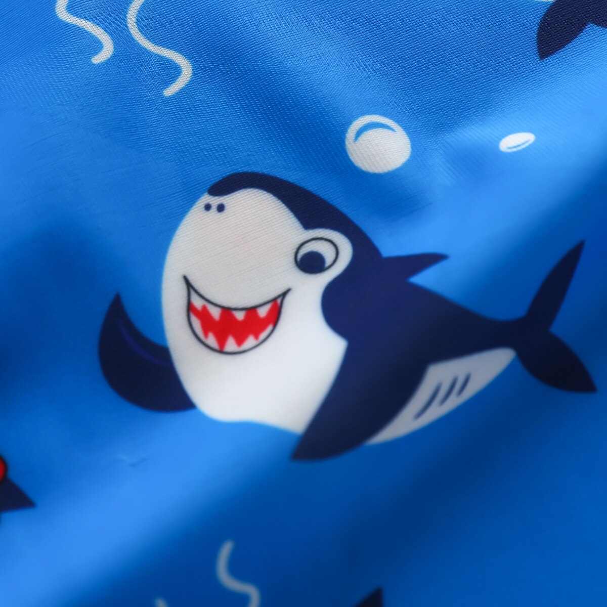 0-3y bebê infantil meninos roupa de banho dos desenhos animados impressão animal manga curta zíper azul praia veste para crianças presentes de verão