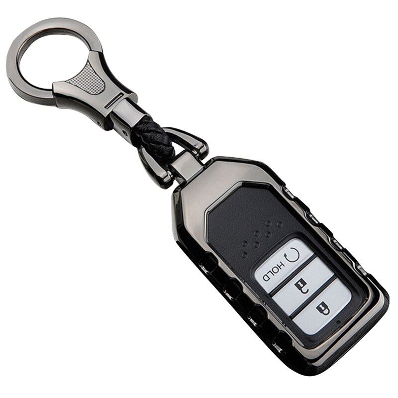 Til honda accord bil nøglecover etui holder beskytter etui sort kun et nøgle etui