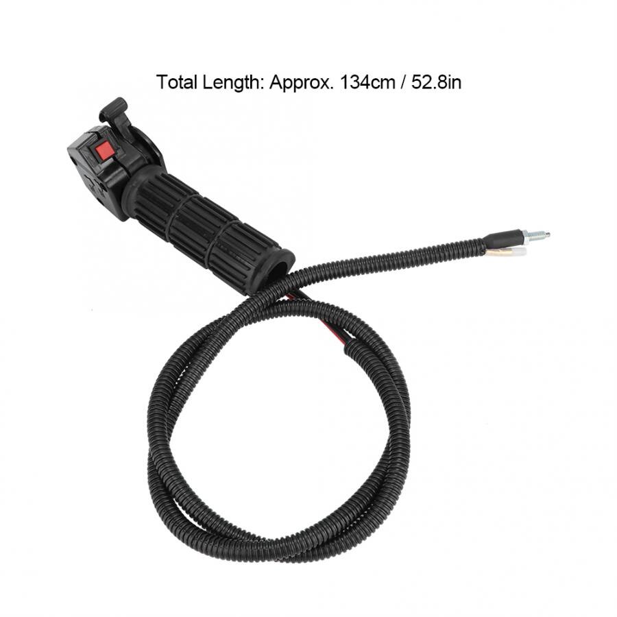 Throttle Cable Switch Garden Lawn Mower Trimmer Throttle Cable Switch Control Replacement Accessory Throttle Switch