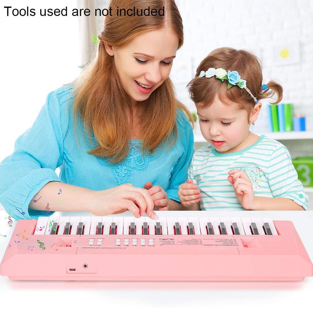 VISIONKEY-1 Draagbaar Minikeyboard met 37 Toetsen, Groen