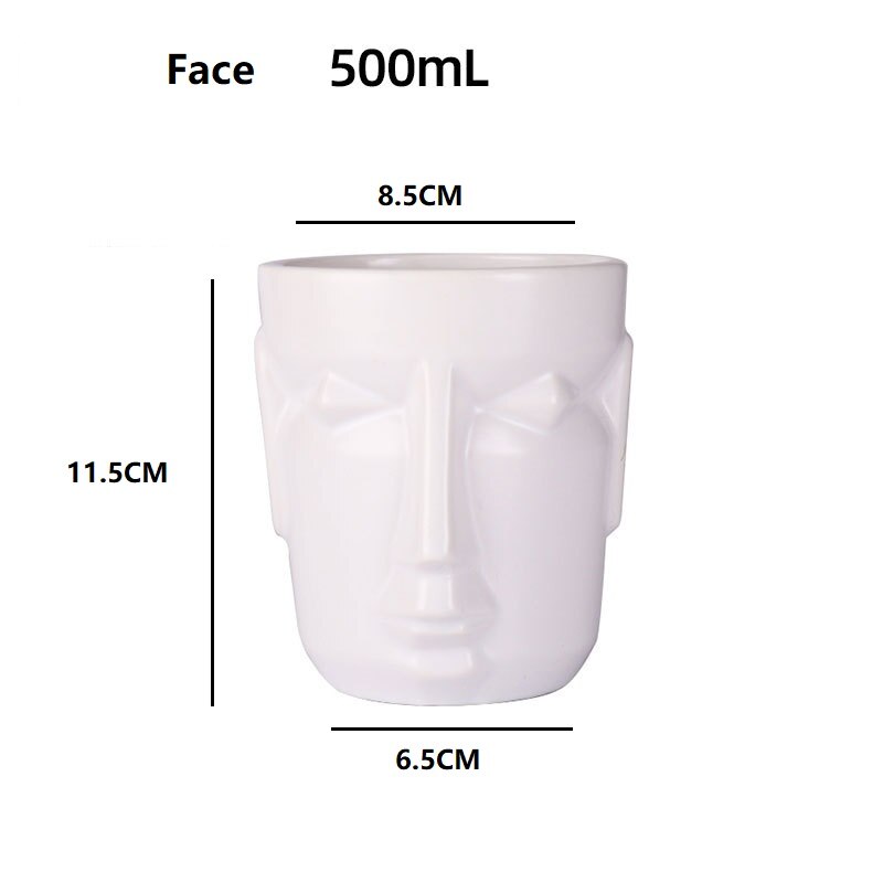 Copa de vino Tiki de Bar, vaso de cóctel Hawaiano con personalidad, creativa, Animal de cerámica, vasos para beber,: 7