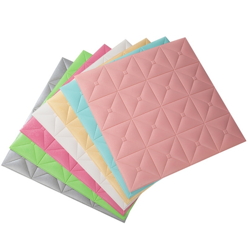 3D Brick Wall Sticker Wallpaper Decor Foam Waterproof Wall Covering Imitation Brick Wallpaper For Kid Living Room DIY Background