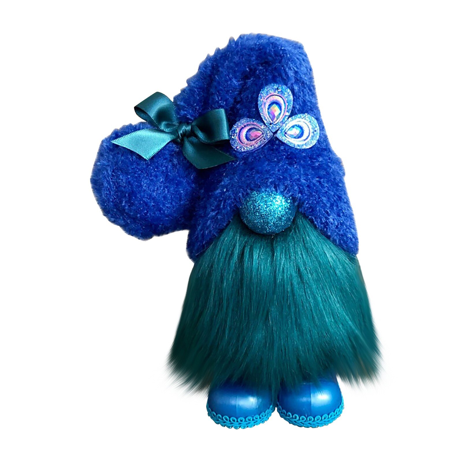 Land Gnome Doll Knitted Hat Crooked Neck Doll Jewelry Home Decoration Faceless Doll Standing Post Hoiliday Decoration Faceless: F