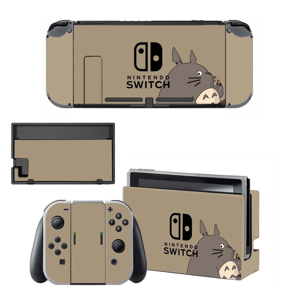 Pegatinas protectoras de piel de vinilo para consola Nintendo Switch NS, controlador y soporte: KQBYSNS0016