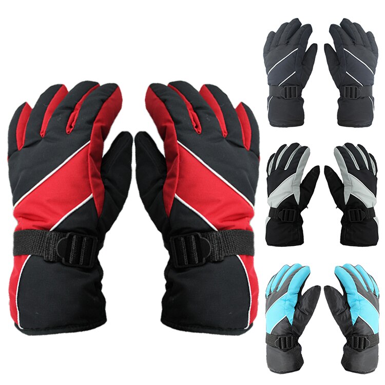 Warm Mannen Waterdicht Winddicht Outdoor Wanten Handschoenen Vijf Vingers Thermische Skiën Klimmen Fietsen Wandelen Sport