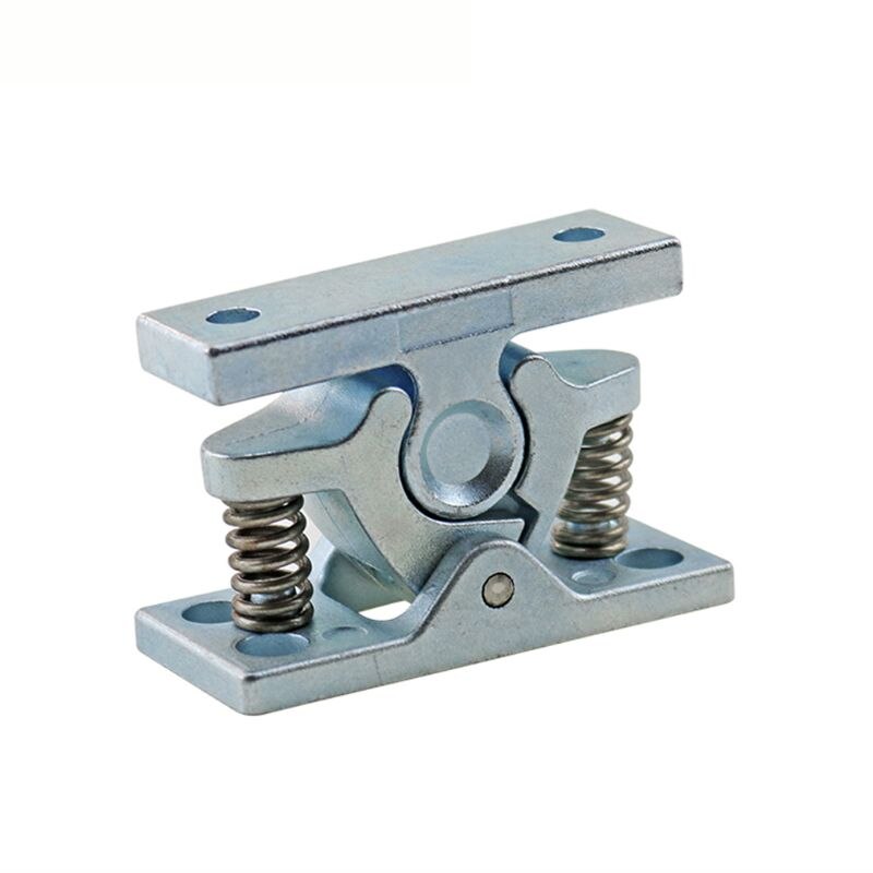 Deurstoppers met zinklegering, deurstopper met veer, aanraakvergrendeling voor caravans, campers, bootbeslag, deurclip