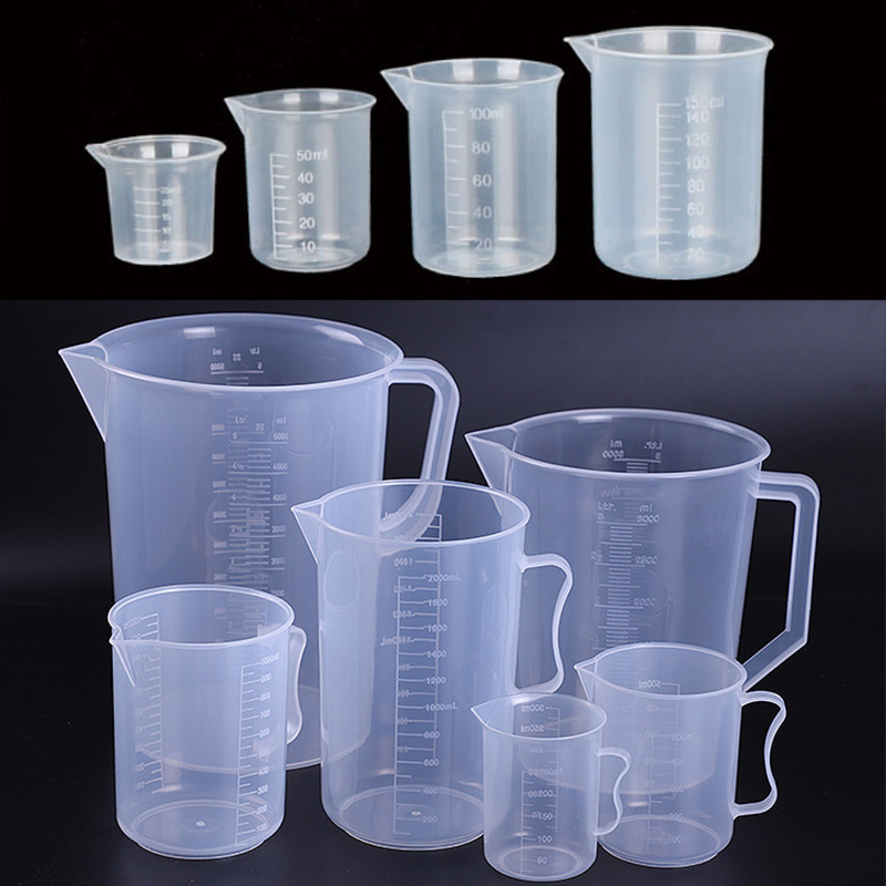 20ml/30ml/500ml/300ml/500ml/1000ml Plastic Measuring Cup, Medicine Cup, Syrup Cup, With Scale, For Diy Kitchen Baking Packaging