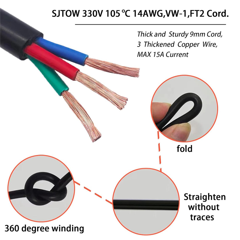 T97C-1500 Watt verwarmingsset met verstelbare thermostaatsnoercontroller voor Master Built Smokers US Plug