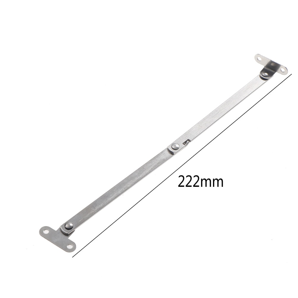 1pc Cabinet Cupboard Furniture Doors Close Lift Up Stainless Steel Support Hinge