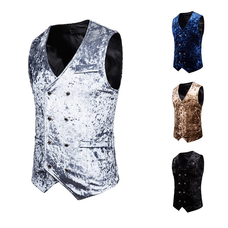 Miamoom business casual vest vest mænd ærmeløs jakkesæt vest herre tøj