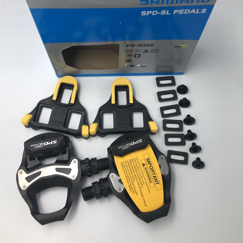 Pédales de vélo de route en carbone PD R7000/PD5800/R540/R550, autobloquant SPD avec 105 cales, SM-SH11