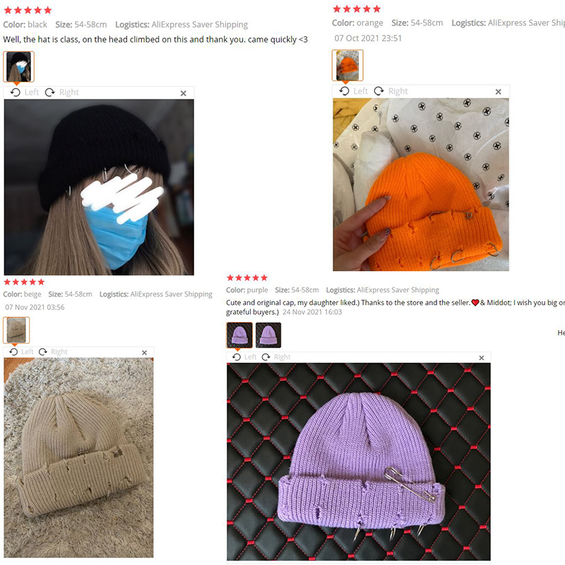 Hoeden Voor Vrouwen Mutsen Effen Broche Gat Skullies Vrouwen Hoeden Casual Party Unisex Straat Hiphop Winter Hoeden Sombrero de Mujer