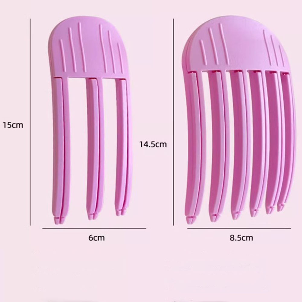 Flauschige Haarnadel Eisstockschießen Pony Clips Haarwurzeln Volumizing Haar Clips Frauen Eisstockschießen Feste bilden Clips Volumen Haar Rolle