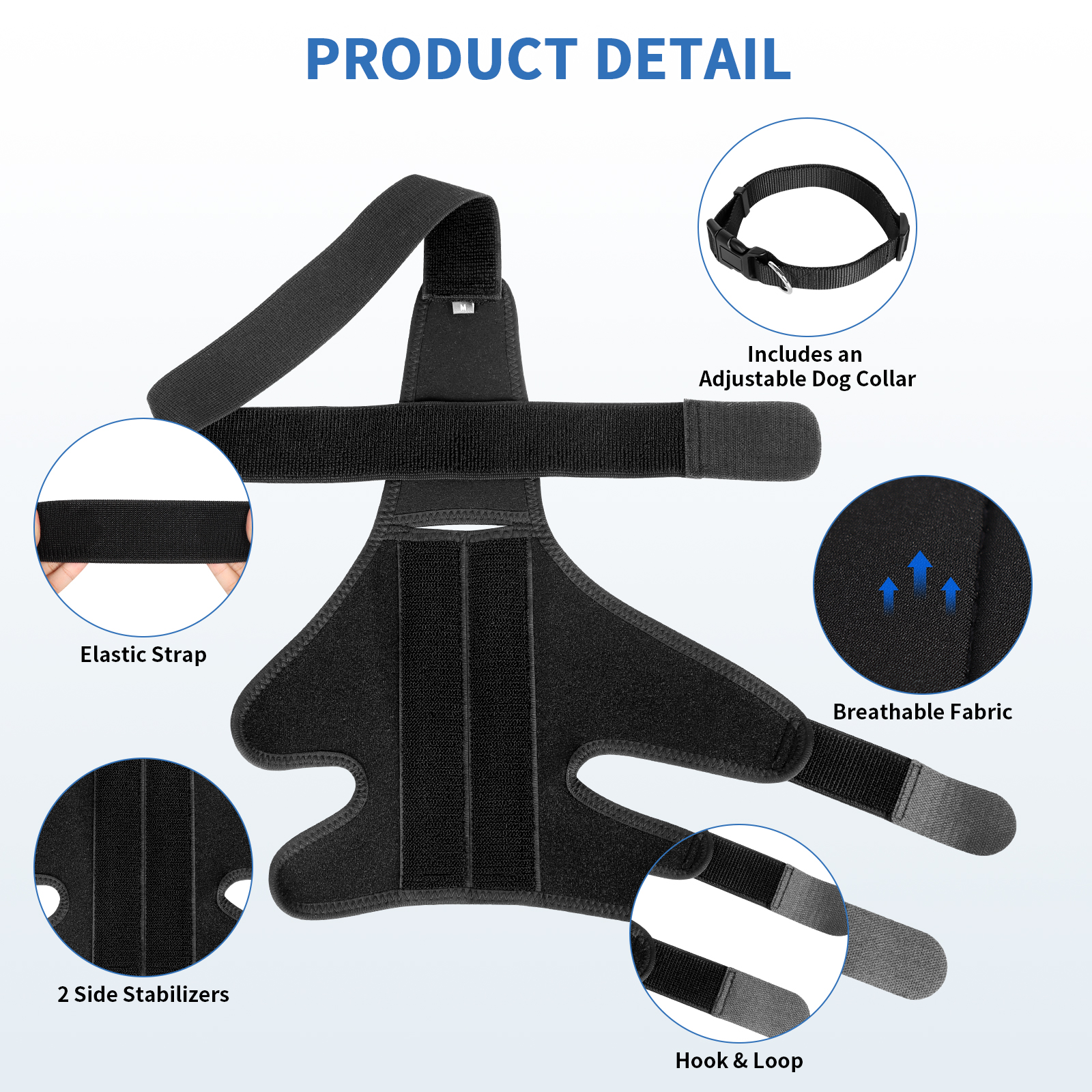 Huisdier Hond Verbanden Hond Blessure Been Knie Brace Bandbescherming Voor Honden Gewrichtsverband Wrap Doggy Medische Benodigdheden Honden Accessoires