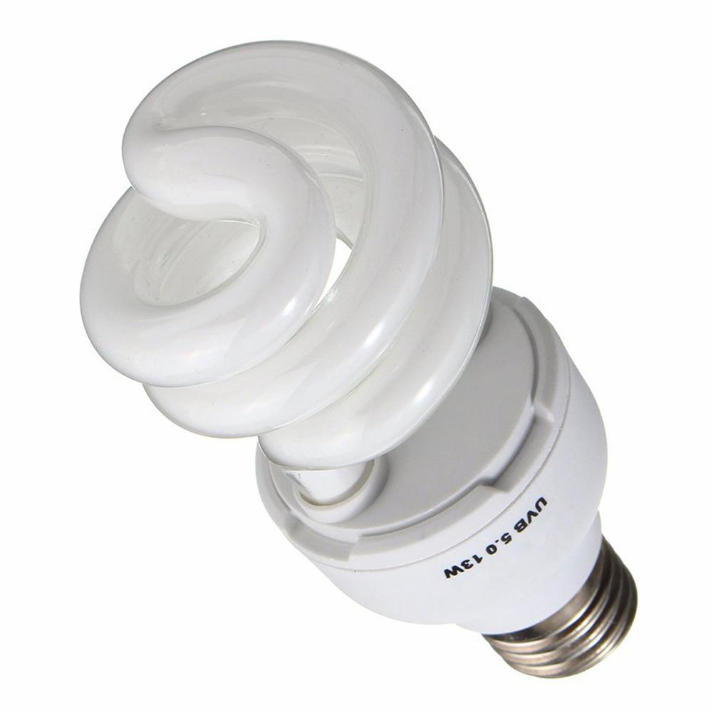 Bombilla de luz UV para reptiles, Terrario de Vivarium, Tortuga, serpiente, mascota, calefacción, 10,0 UVB, 13W/26W, 220v-240v