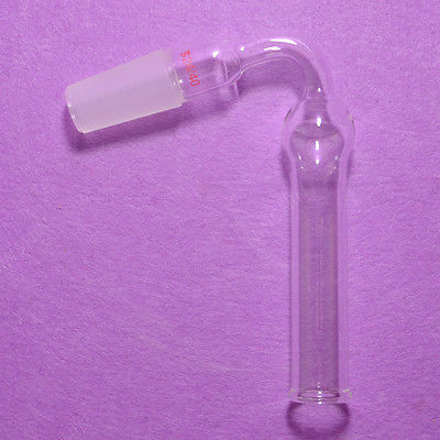 24/40, gebogen Trocknen Glasrohr Adapter, Labor Chemische Glaswaren