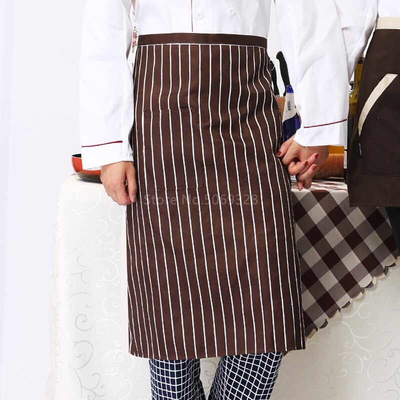 Unisex Adult Restaurant Apron Kitchen Work Wear Men Food Service Oil-Proof Cooking Waiter Cafe BBQ Hairdresser Uniform Accessory: Style2