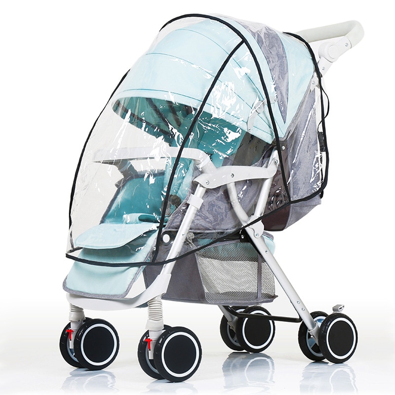 Universal barnevogn regnslag vogn vindtæt betræk baby vogn paraply bil regnslag varmt betræk børne bil regnfrakke