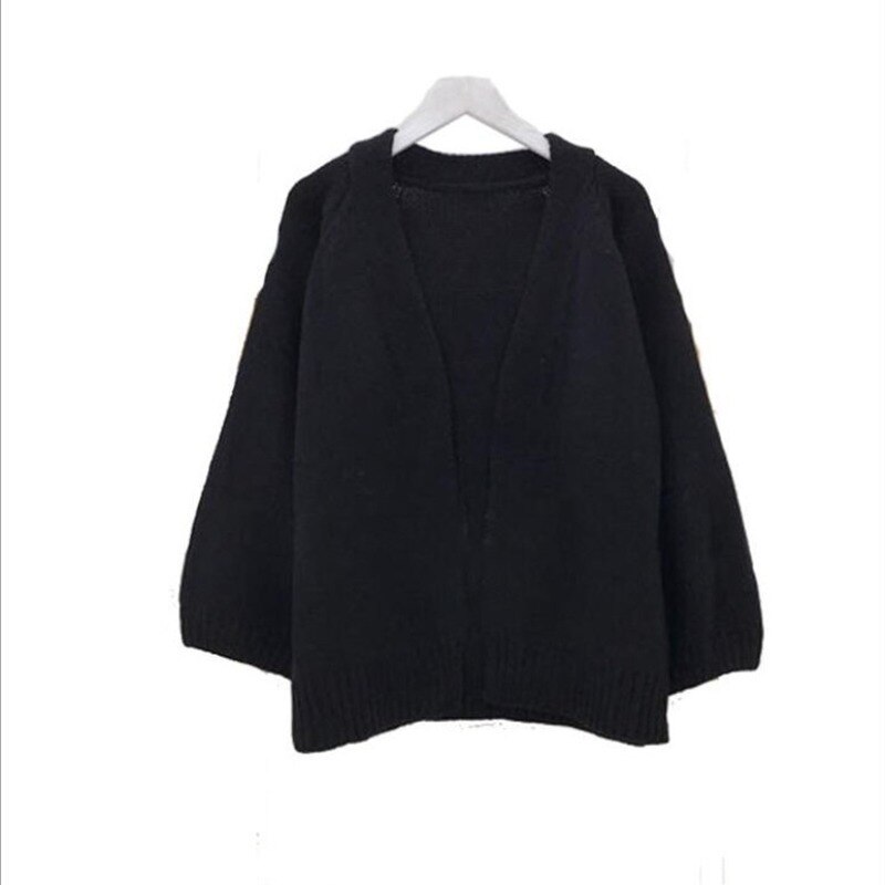 Pull Laine Femme Automne Hiver - Cardigan Zippé Double Manchette Tricoté Casual Et Chaud