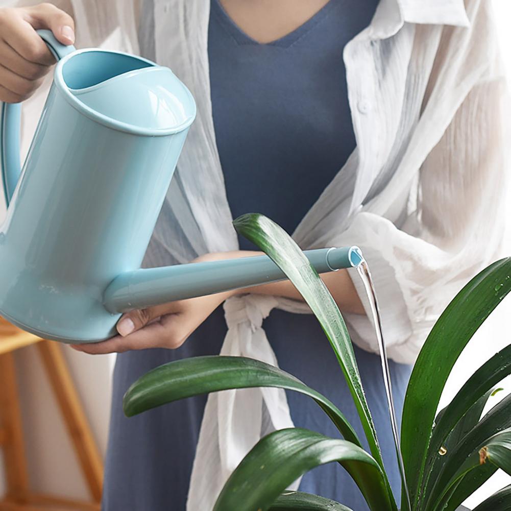 2L Große Kapazität Verlängerung Gießkanne Handheld Kunststoff Gartenarbeit Blume Bewässerung sprühen Abnehmbare Düse Haushalt Liefert
