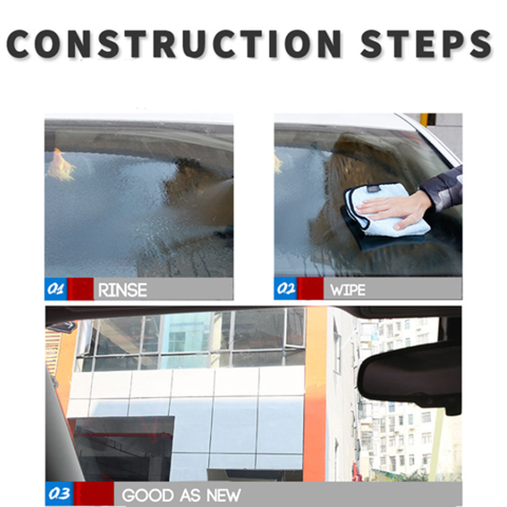 The Most Fashionable Automotive Glass Coating Agent Rainproof Agent Glass Rain Mark Oil Film Remover for Better Life