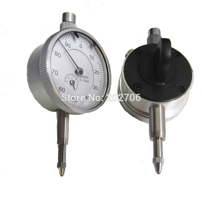 small dial indicator jewels dial gauge 0-5mm/0-8mm Precision 0.01mm Dial indicator measuring tools