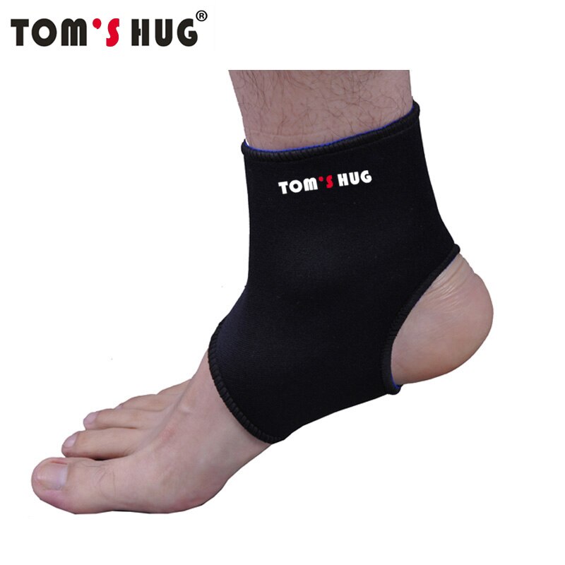 1 par de tobilleras protectoras de la Tom Hug, baloncesto, fútbol, bádminton, antipulverización de tobillos, cálido cuidado de enfermería