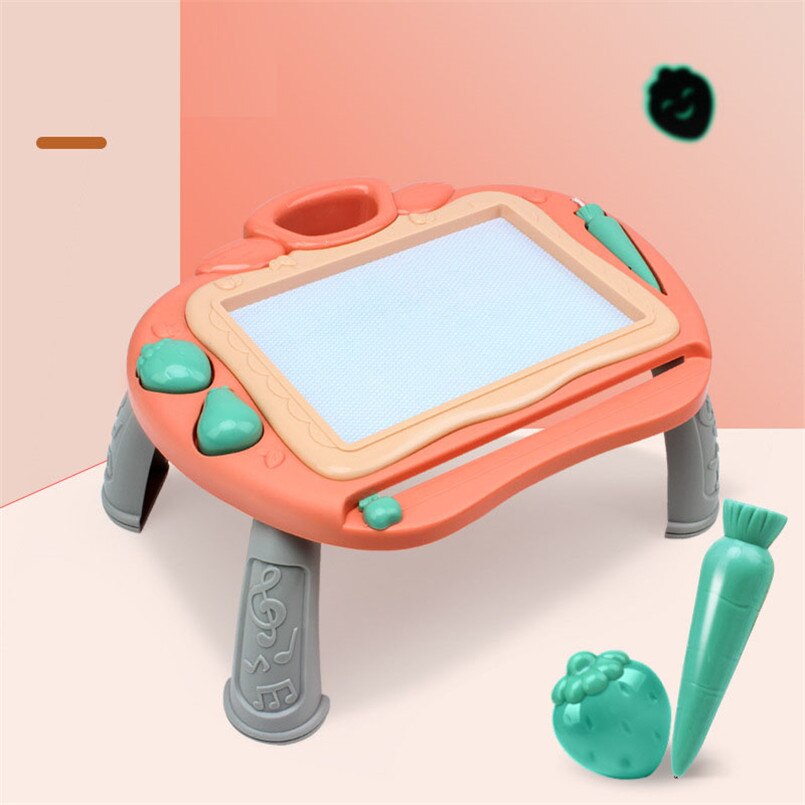 Brinquedos magnéticos de 36*17cm, para mesa, para meninos e meninas, para escrita e pintura, quadro, arte e aprendizagem brinquedo infantil
