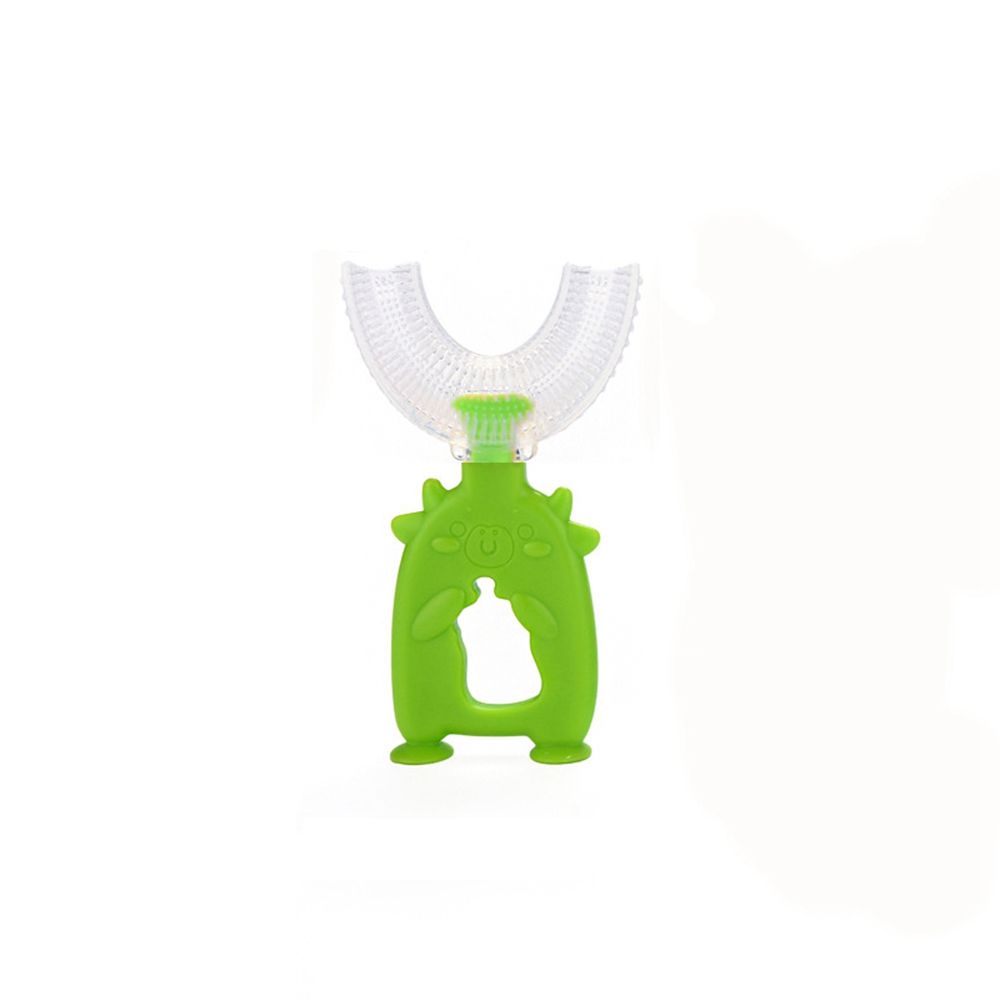 360 ° Reiniging 2-8 Jaar Oude Peuter Kinderen Tanden Reinigen Borstels U-Vorm Tandenborstels Oral Care Kids tandenborstels: 6CM-D1