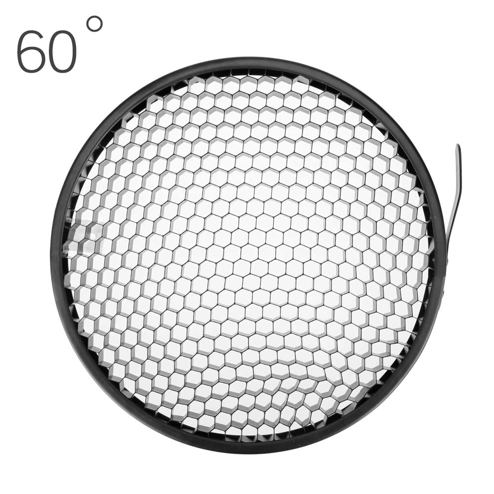 Bowens – grille réflectrice Standard en nid d&#39;abeille en aluminium, pour Studio de photographie, 6.7 pouces 17cm 2/3/4/5/6/7mm: 60