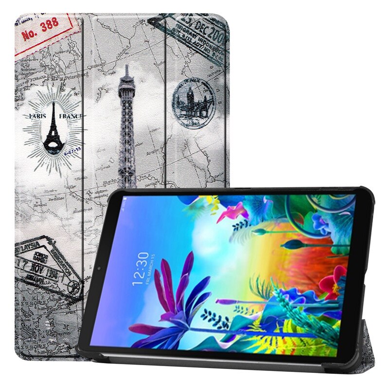 For LG G Pad GPad 5 Case 10 1 inch LM-T600L PU Leather Folding Stand Magnetic Cover for LG GPad5 10.1 inch Tablet Case Kids: TT