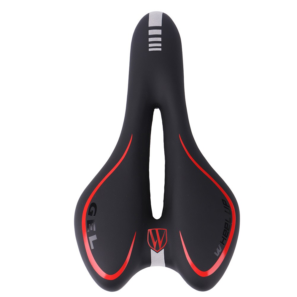 Vélo évidé selle vélo doux siège coussin vélo route de montagne réfléchissant Portable étanche à la poussière cyclisme pièces pour roue vers le haut