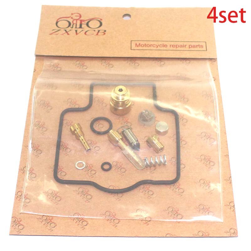 Needle valve seat 4set for ZXR750 1989-1995 ZXR 750 Motorcycle Carburetor Repair Kit